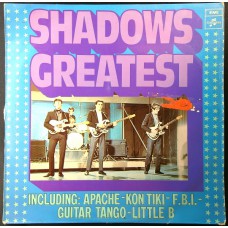 SHADOWS Shadows Greatest (Columbia – 5C054-05381) Holland 1974 compilation LP of 60s recordings